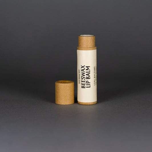 Nourishing Beeswax Lip balm in eco-cardboard packaging